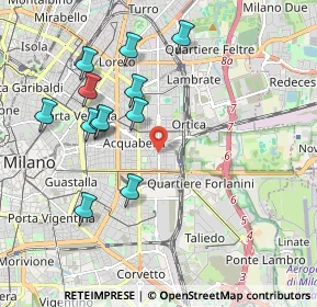 Mappa Via Lomellina, 20100 Milano MI, Italia (1.96917)