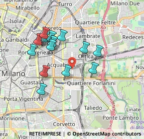 Mappa Via Lomellina, 20100 Milano MI, Italia (1.66563)