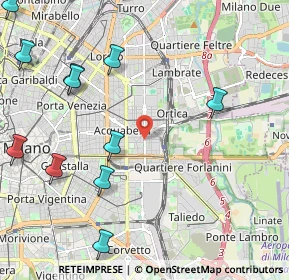 Mappa Via Lomellina, 20100 Milano MI, Italia (2.8375)