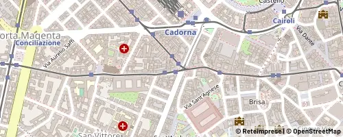 Mappa Milano