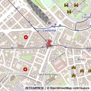 Mappa Via Giosuè Carducci, 12, 20123 Milano, Milano (Lombardia)