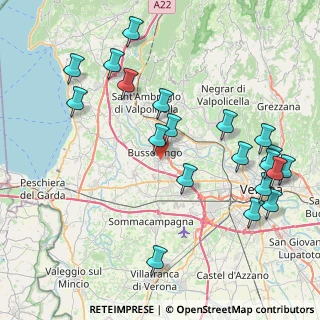 Mappa 37012 Bussolengo VR, Italia (9.4045)