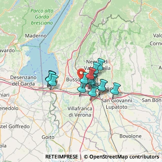 Mappa 37012 Bussolengo VR, Italia (9.118)