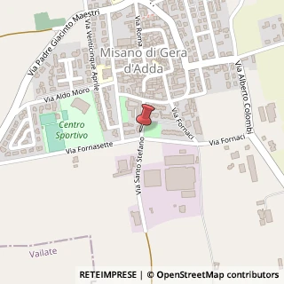 Mappa Via Santo Stefano, 72, 24040 Misano di Gera d'Adda, Bergamo (Lombardia)