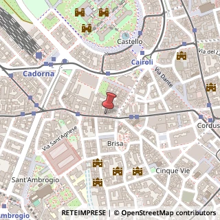Mappa Corso Magenta, 10, 20123 Milano, Milano (Lombardia)