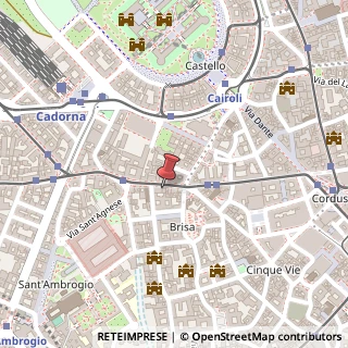 Mappa Corso Magenta, 11, 20123 Milano, Milano (Lombardia)