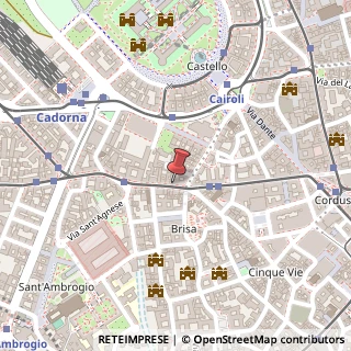 Mappa Corso Magenta, 2, 20121 Crema, Cremona (Lombardia)