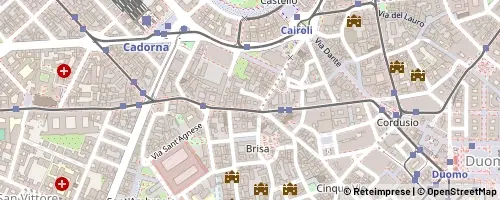 Mappa Milano
