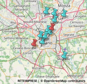 Mappa Corso Giuseppe Garibaldi, 20121 Milano MI, Italia (5.27583)