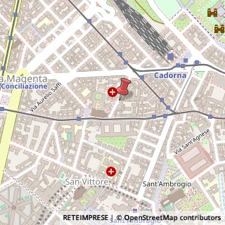 Mappa Via Caradosso, 8, 20123 Milano, Milano (Lombardia)