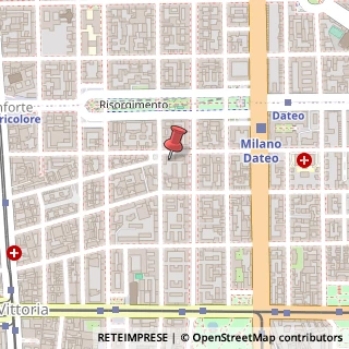 Mappa Via Macedonio Melloni, 34, 20129 Milano, Milano (Lombardia)
