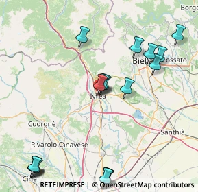 Mappa Corso Re Umberto, 10015 Ivrea TO, Italia (21.9285)
