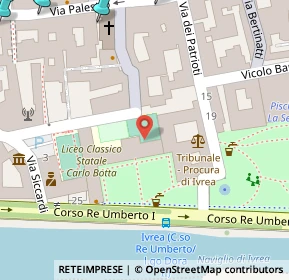 Mappa Via Baratono, 10015 Ivrea TO, Italia (0.137)