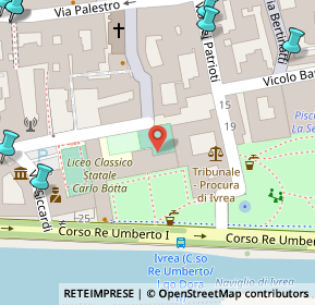 Mappa Corso Re Umberto, 10015 Ivrea TO, Italia (0.145)