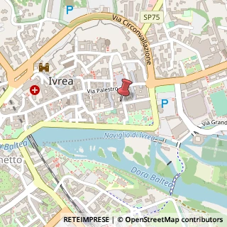 Mappa Via dei Patrioti, 16, 10015 Ivrea, Torino (Piemonte)