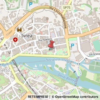 Mappa Corso Re Umberto, 37, 10015 Ivrea, Torino (Piemonte)