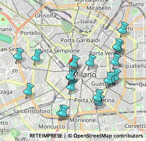 Mappa Vicolo S. Giovanni Sul Muro, 20121 Milano MI, Italia (2.01842)