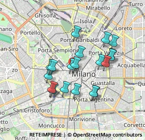 Mappa Vicolo S. Giovanni Sul Muro, 20121 Milano MI, Italia (1.51211)