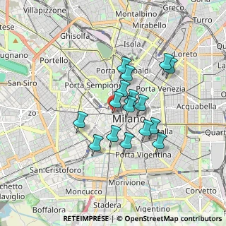 Mappa Piazza Santi Pietro e Lino, 20121 Milano MI, Italia (1.34875)