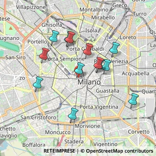 Mappa Vicolo S. Giovanni Sul Muro, 20121 Milano MI, Italia (1.78923)