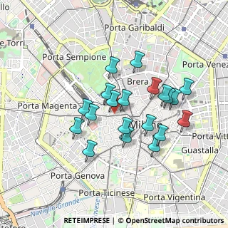 Mappa Piazza Santi Pietro e Lino, 20121 Milano MI, Italia (0.768)
