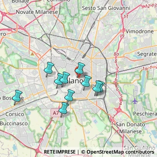 Mappa Via Borgogna, 20123 Milano MI, Italia (3.61545)
