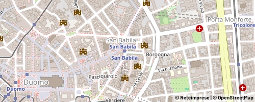 Mappa Milano