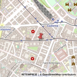 Mappa Corso Magenta,  56, 20123 Milano, Milano (Lombardia)