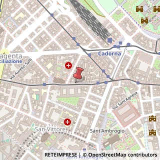Mappa Corso Magenta, 64, 20123 Milano, Milano (Lombardia)