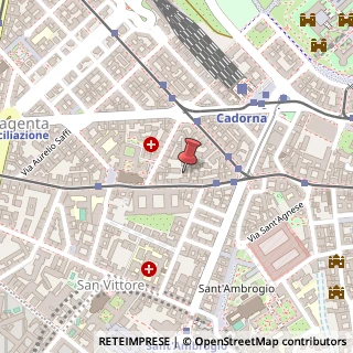 Mappa Corso Magenta, 56, 20123 Milano, Milano (Lombardia)