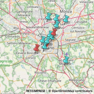Mappa Via S. Prospero, 20121 Milano MI, Italia (5.23333)