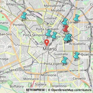 Mappa Via S. Prospero, 20121 Milano MI, Italia (2.10455)