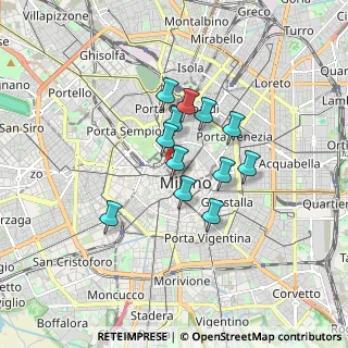 Mappa Via S. Prospero, 20121 Milano MI, Italia (1.23083)