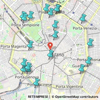Mappa Via S. Prospero, 20121 Milano MI, Italia (1.4005)