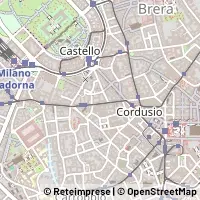 Karte Milano