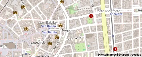 Mappa Milano