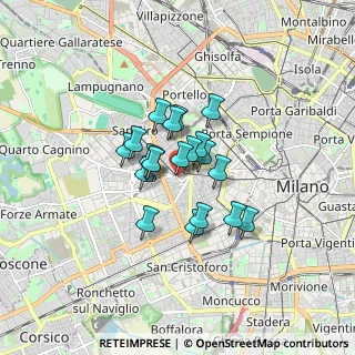Mappa Via Luigi Sacco, 20149 Milano MI, Italia (1.0715)