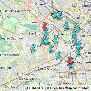 Mappa Via Luigi Sacco, 20149 Milano MI, Italia (2.044)