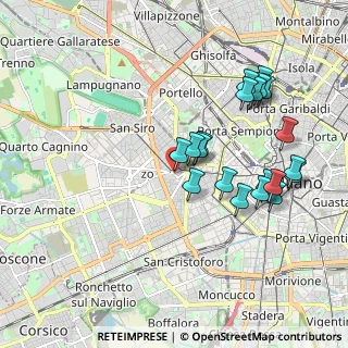 Mappa Via Luigi Sacco, 20149 Milano MI, Italia (1.919)