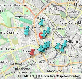 Mappa Via Luigi Sacco, 20149 Milano MI, Italia (1.41385)