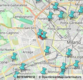 Mappa Via Luigi Sacco, 20149 Milano MI, Italia (3.02842)