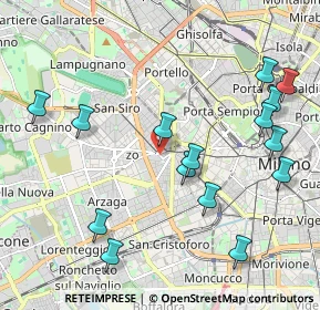 Mappa Via Luigi Sacco, 20149 Milano MI, Italia (2.33867)