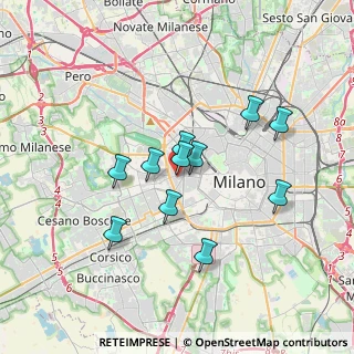 Mappa Via Luigi Sacco, 20149 Milano MI, Italia (2.91455)
