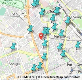 Mappa Via Luigi Sacco, 20149 Milano MI, Italia (1.0895)