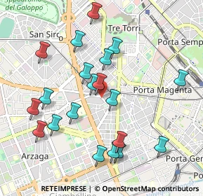 Mappa Via Luigi Sacco, 20149 Milano MI, Italia (1.0105)