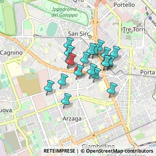 Mappa Viale Aretusa, 20147 Milano MI, Italia (0.6495)