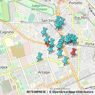 Mappa Viale Aretusa, 20147 Milano MI, Italia (0.7685)