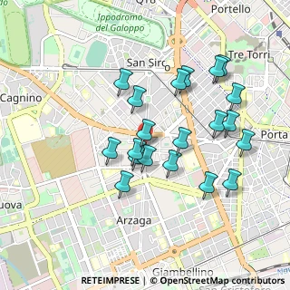 Mappa Viale Aretusa, 20146 Milano MI, Italia (0.866)