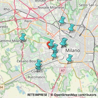 Mappa Viale Aretusa, 20147 Milano MI, Italia (3.15909)