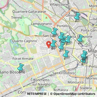 Mappa Viale Aretusa, 20147 Milano MI, Italia (2.09)
